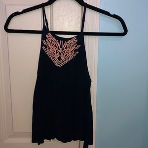 halter neck tank top